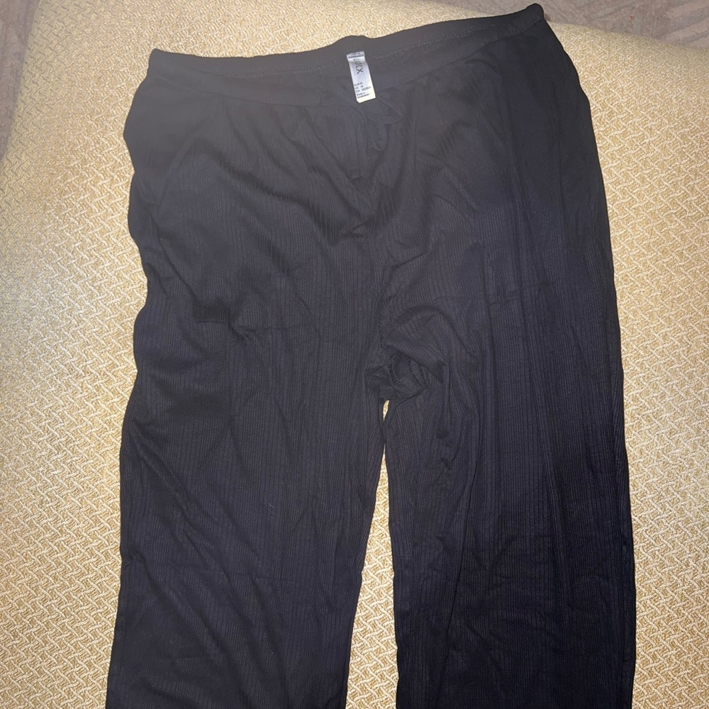 Soft ribbed pajama set - Picture 4 of 4